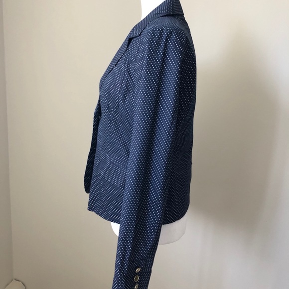 U.S. Polo Assn. Navy Polka Dot Blazer - Picture 3 of 8